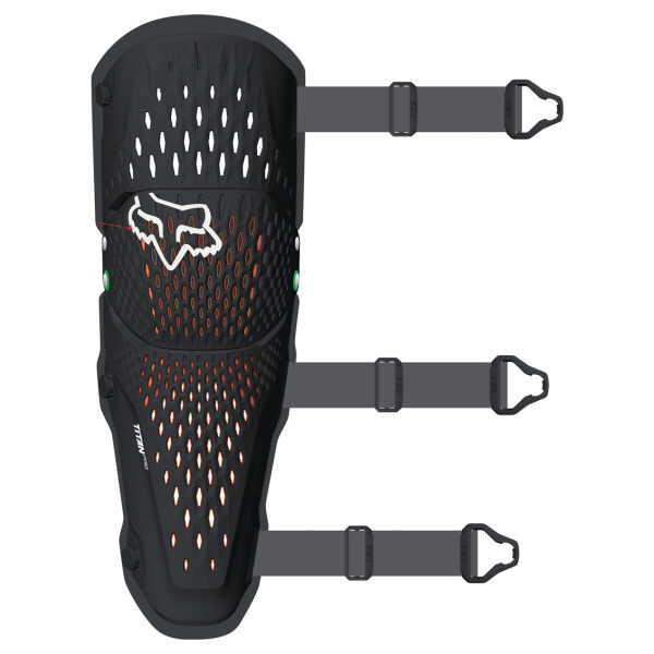 Joelheiras FOX Titan Pro D3O Black