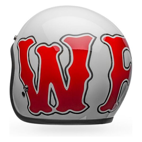 Capacete BELL Custom 500 DLX RSD WFO Wh/Red
