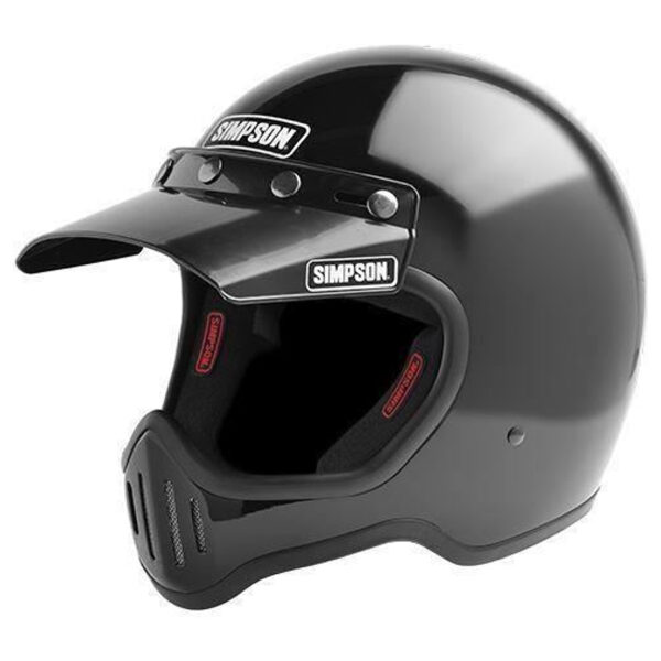 Capacete Simpson M50 DOT Black