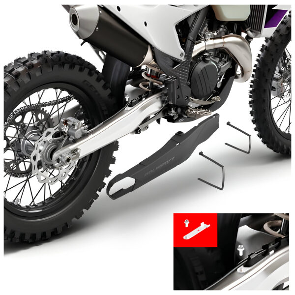 Proteção Swingarm Polisport KTM Preto SX/SX-F/XC/XC-F
