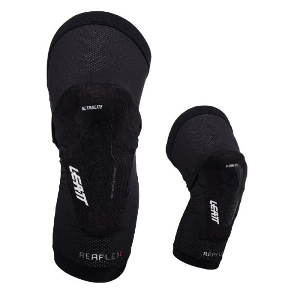 Joelheiras Leatt Reaflex Ultralite Black