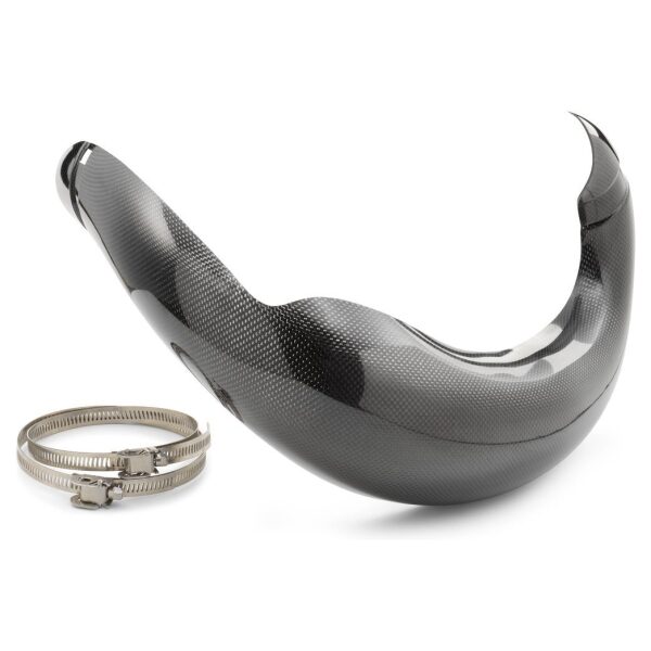 Proteção Escape KTM/HQV/GASGAS 2T 250/300 Carbon