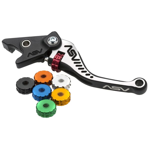 Manete Travão ASV C5 Silver RSV1000 04-07 D749S 03-06/ D999S D1098S 07/S4R-S 07/