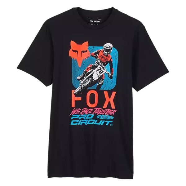 T-Shirt FOX X PRO CIRCUIT Black