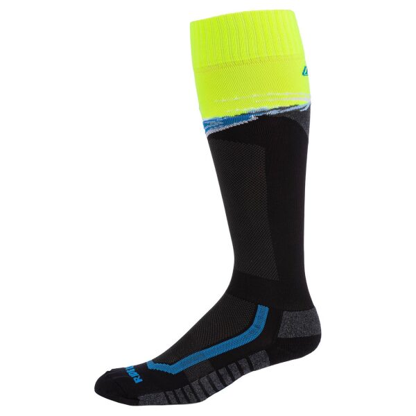 Meias KLIM Vented Twoually/Blk/Hi Vis