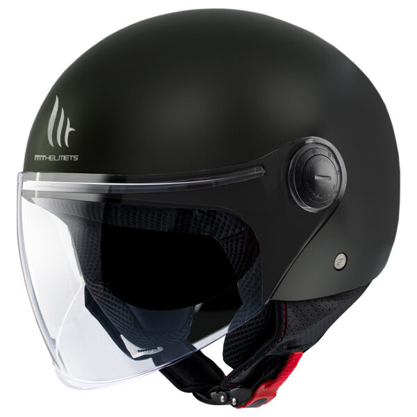 Capacete MT Street S Black Matte