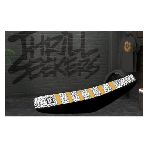 Seat Cover THRILL SEEKERS HQV Black/Cheetah/Gold FE/TE/TX