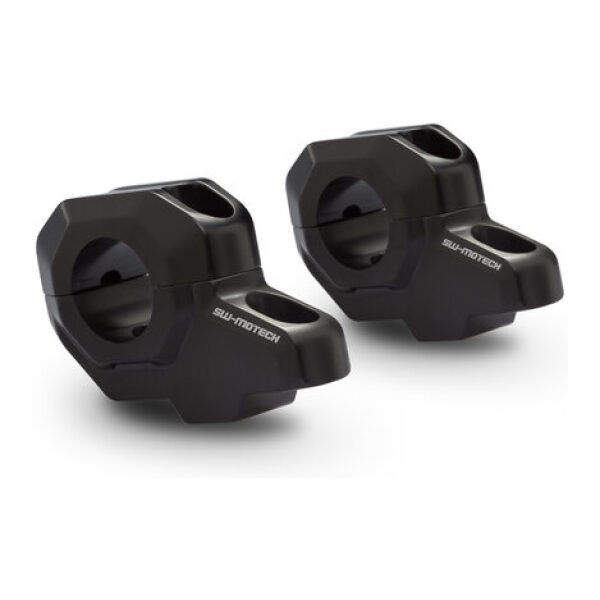 Bar Mount SW-MOTECH p/ Ø 28mm Offset 37-46mm Black