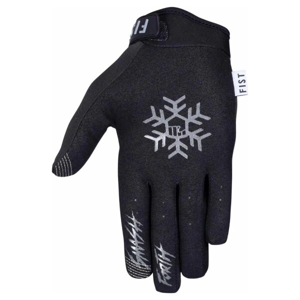 Luvas FIST FROSTY FINGERS SNOW FLAKE BLACK
