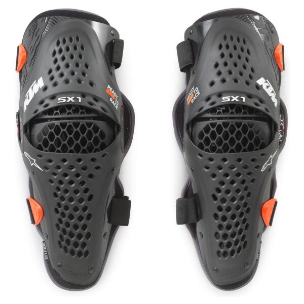 Joelheiras Alpinestars SX-1 V2 KTM Blk/Orange