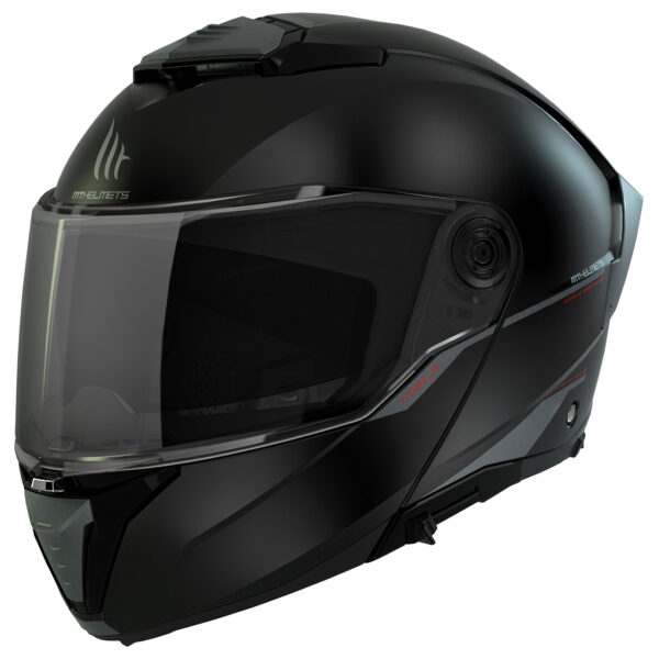 Capacete MT ATOM SV Solid Black Matte