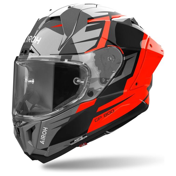 Capacete AIROH GP800 Master Orange