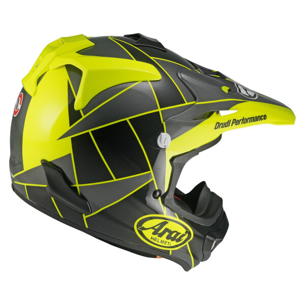 Capacete ARAI MX-V Evo Peak Yellow