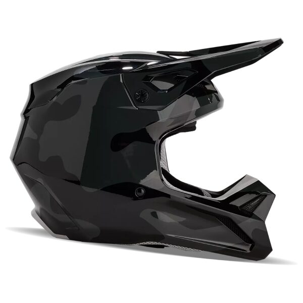 Capacete FOX Kids V1 BNKR Black Camo