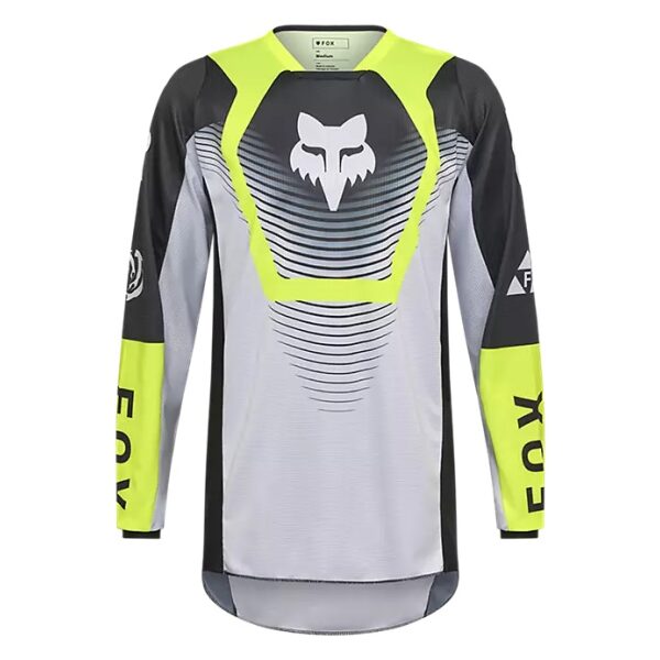 Camisola FOX 180 COLLECT Grey/Flo Yellow
