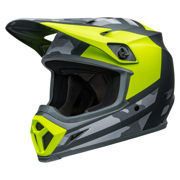 Capacete BELL MX-9 MIPS Alterego Grey/Fluo Yellow