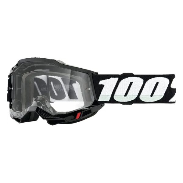 Oculos 100% ACCURI Kids Red - Clear Lens