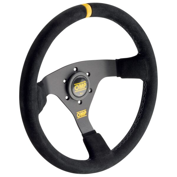 Guiador OMP WRC Blk Suede