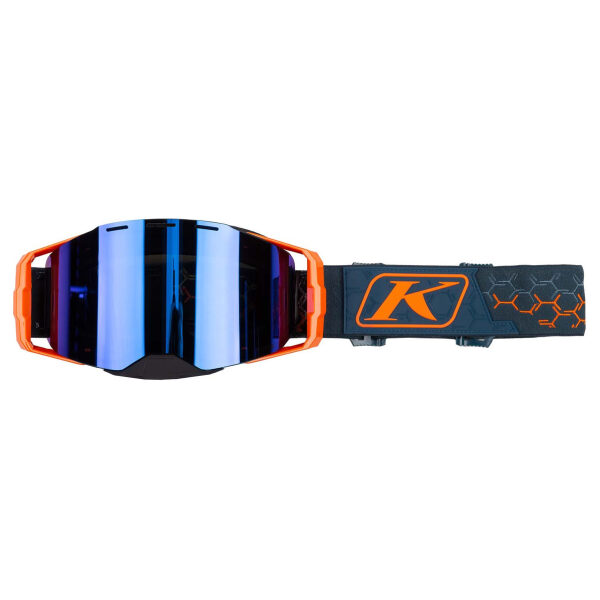 Oculos KLIM Edge Hex Striking Petrol - Smoke Blue Lens