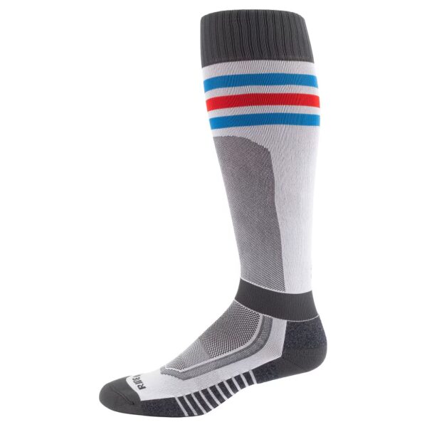 Meias KLIM Aggressor Vented Gameday Hi-Rise/Red/Blue
