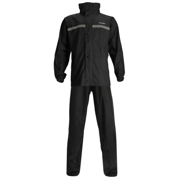 Impermeavel Acerbis Rain Set Line Black