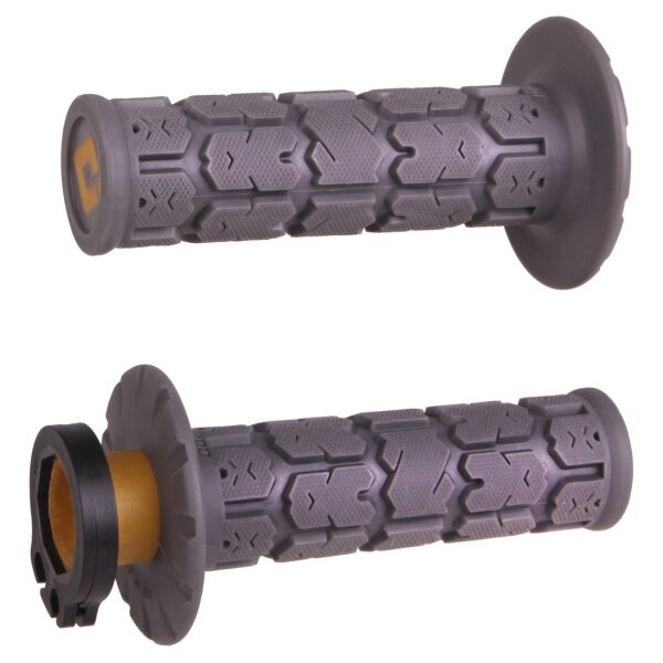 Punhos ODI MX Lock-On V2 Rogue Graphite