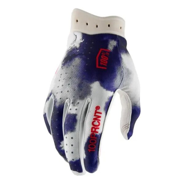 Luvas 100% ITRACK Red/White